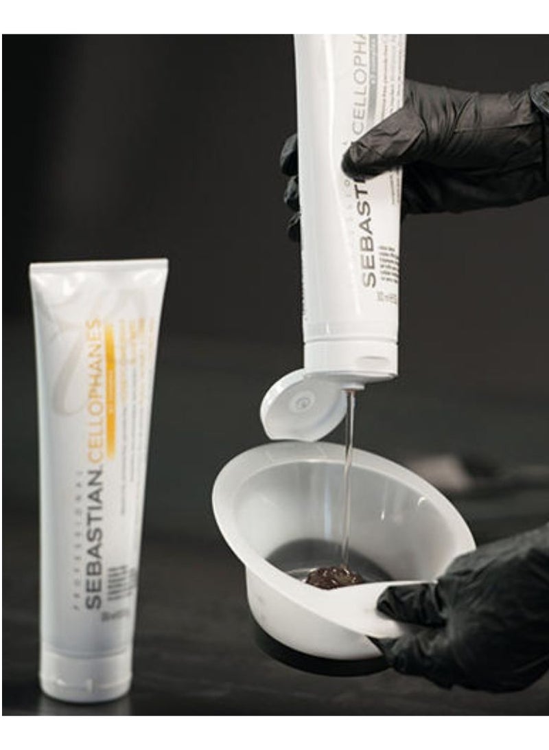 Sebastian Cellophanes Semi-Permanent Hair Dye without Ammonia -Caramel Brown 300ml - Image 3