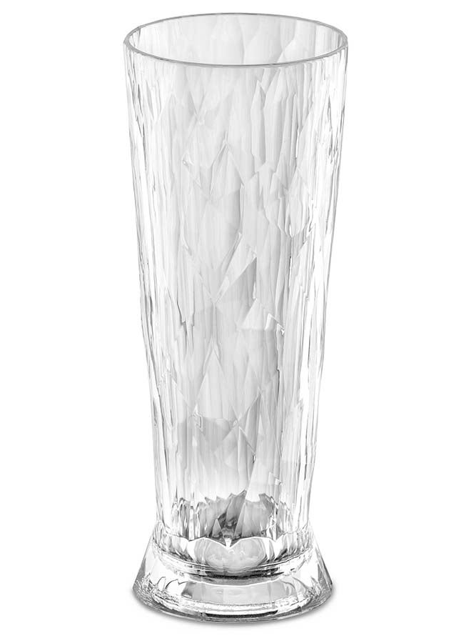 Koziol Beer Glass Pilsner Transparent Club No 11 680ml, Polycarbonate