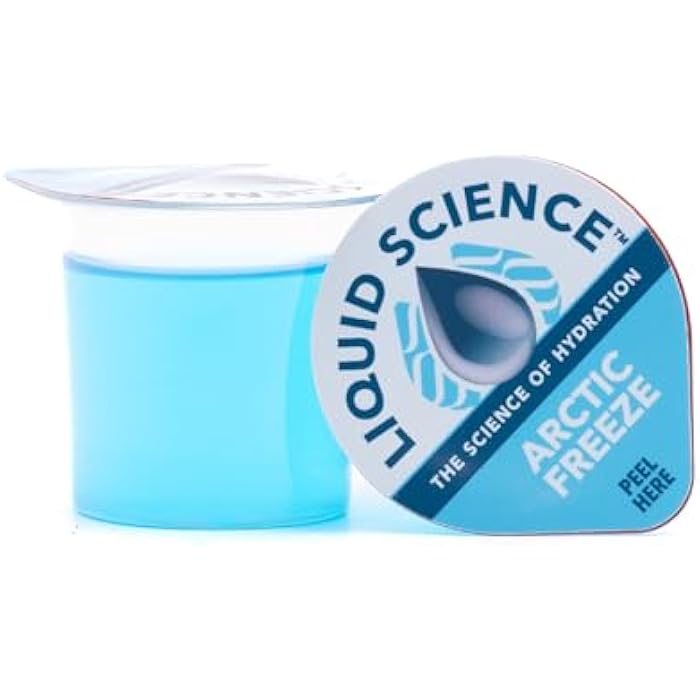 Java House Liquid Science Arctic Freeze Single Serve Hydration Pods - Peel and Pour - Cool Blue Raspberry Hydration - Pack of 12 - Image 3