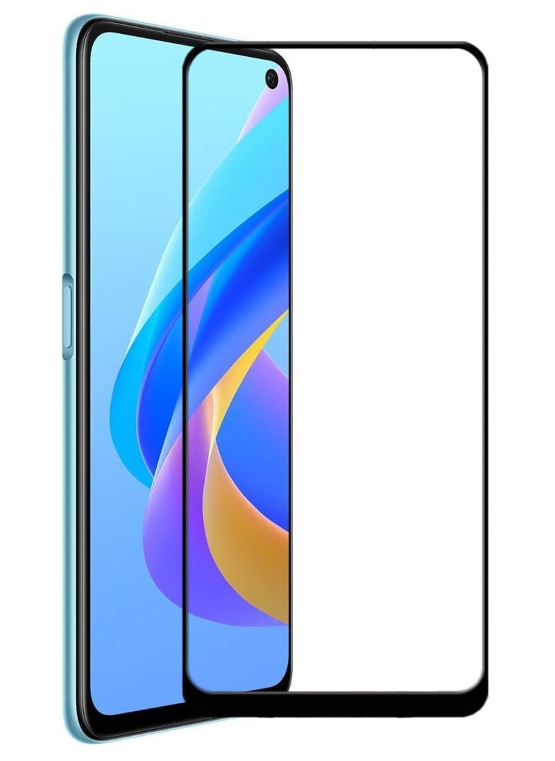 ACLIX Antistatic ESD Dustproof Premium Quality High Definition Tempered Glass Screen Protector Designed For Oppo A76 - Image 1