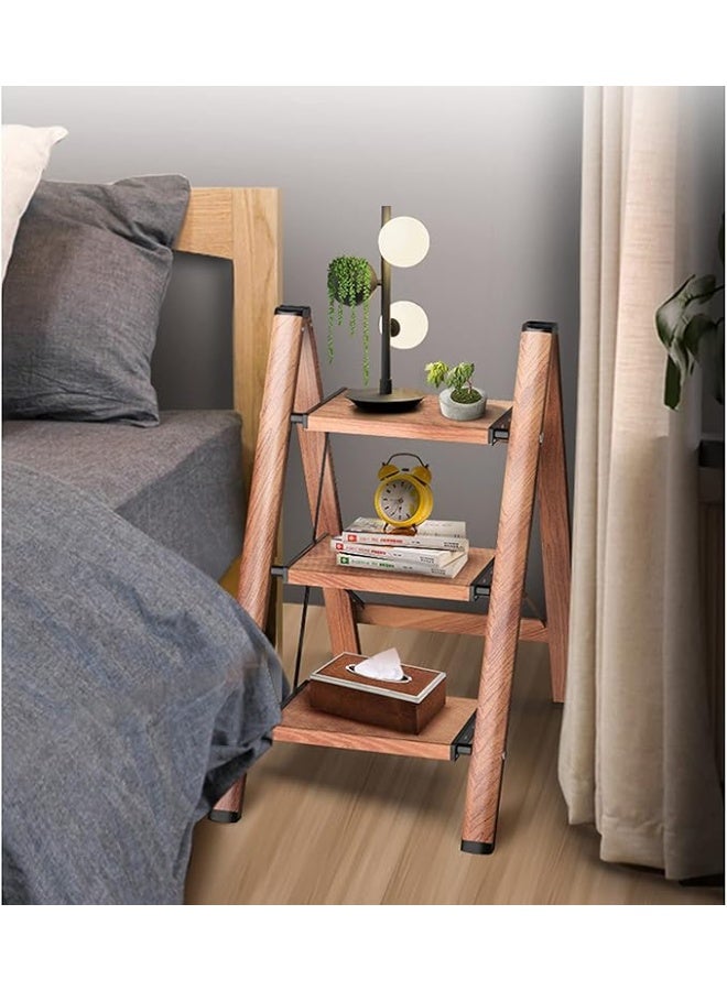 4-Step Folding Ladder with Strong, Wide, Non-Slip Pedal - Image 4