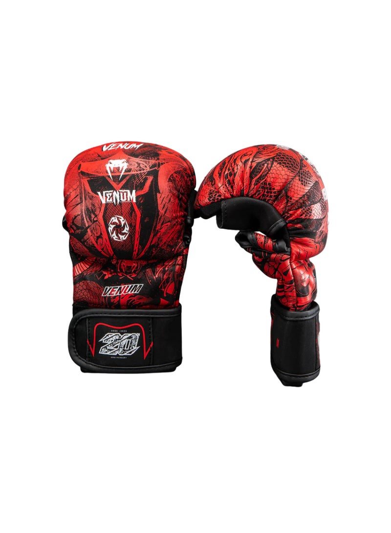 Venum 20th Anniversary Sparring Gloves – Black/Red - Image 1