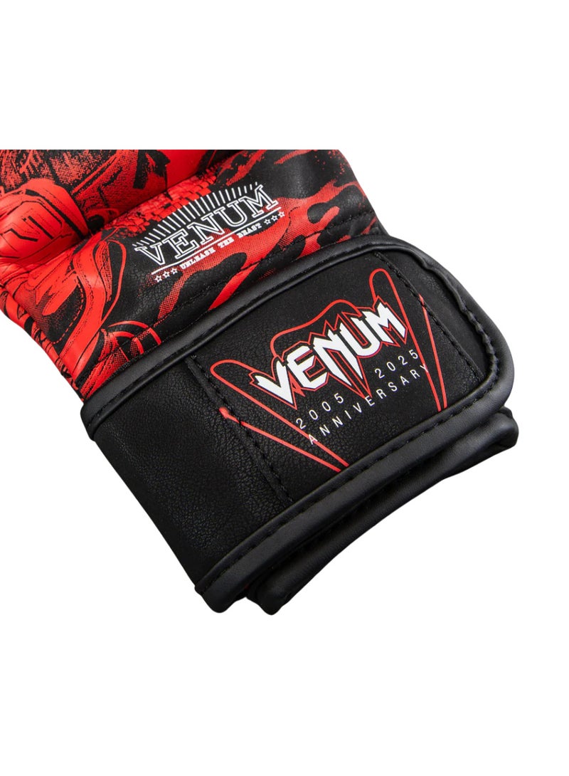 Venum 20th Anniversary Sparring Gloves – Black/Red - Image 4