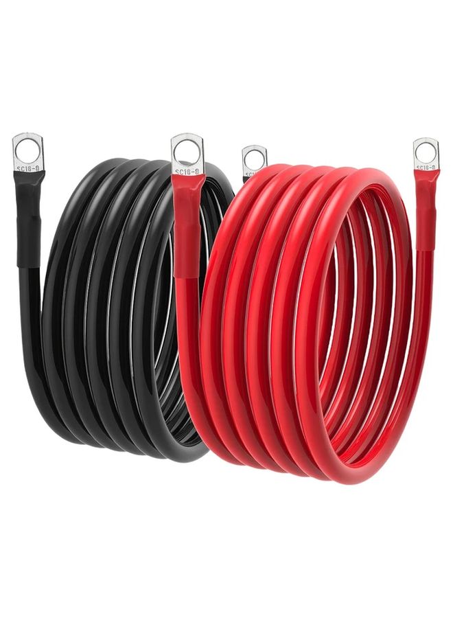 6AWG 2 Pack SC16 8 6FT Battery Cable Terminal Power Cable For Marine RV Automotive Ship Generator Use - Image 5