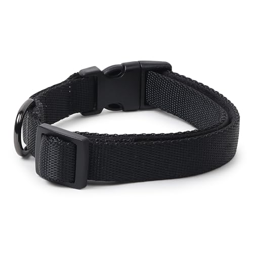 Zigly Lifestyle Adjustable Dog Collar-Medium (20mm), Black | Soft Padded Neck Collar for Dogs & Puppies | Durable, Comfortable Dog Collar Belt - Image 5