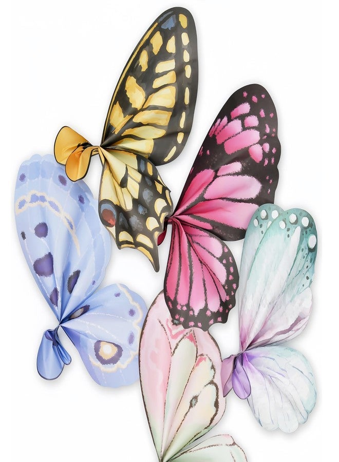 Aiouclay 20 Sheets Butterfly Shape Wrapping Paper, Bouquet Accessories, Waterproof Flower Bouquet Wrapping Paper for Mother's Day Wedding Graduation Birthday Flower Shop DIY Craft (Blue B - Image 4