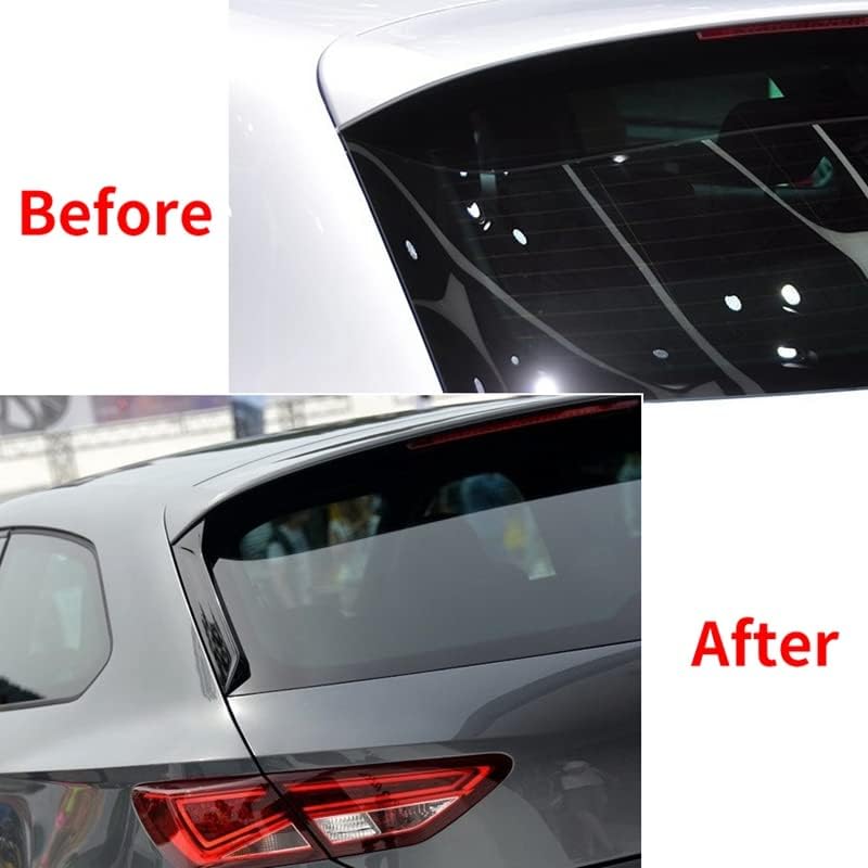 Yurefax Carbon Fiber Rear Roof Spoiler for Seat Leon - Image 4