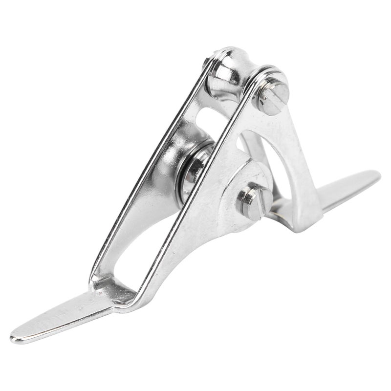 Double Pulley Block Stainless Steel Fishing Roller Guide Tip Durable Fishing Rod Roller TipMedium Size - Image 3