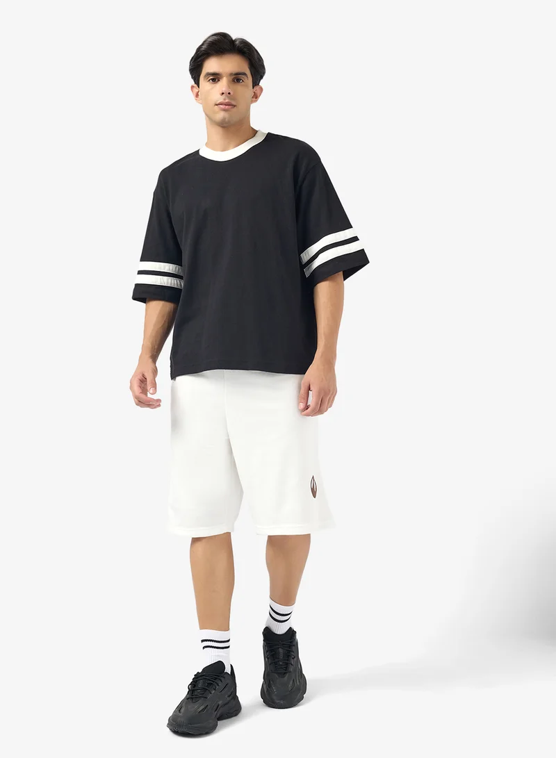 Seventy Five Graphic Print Shorts