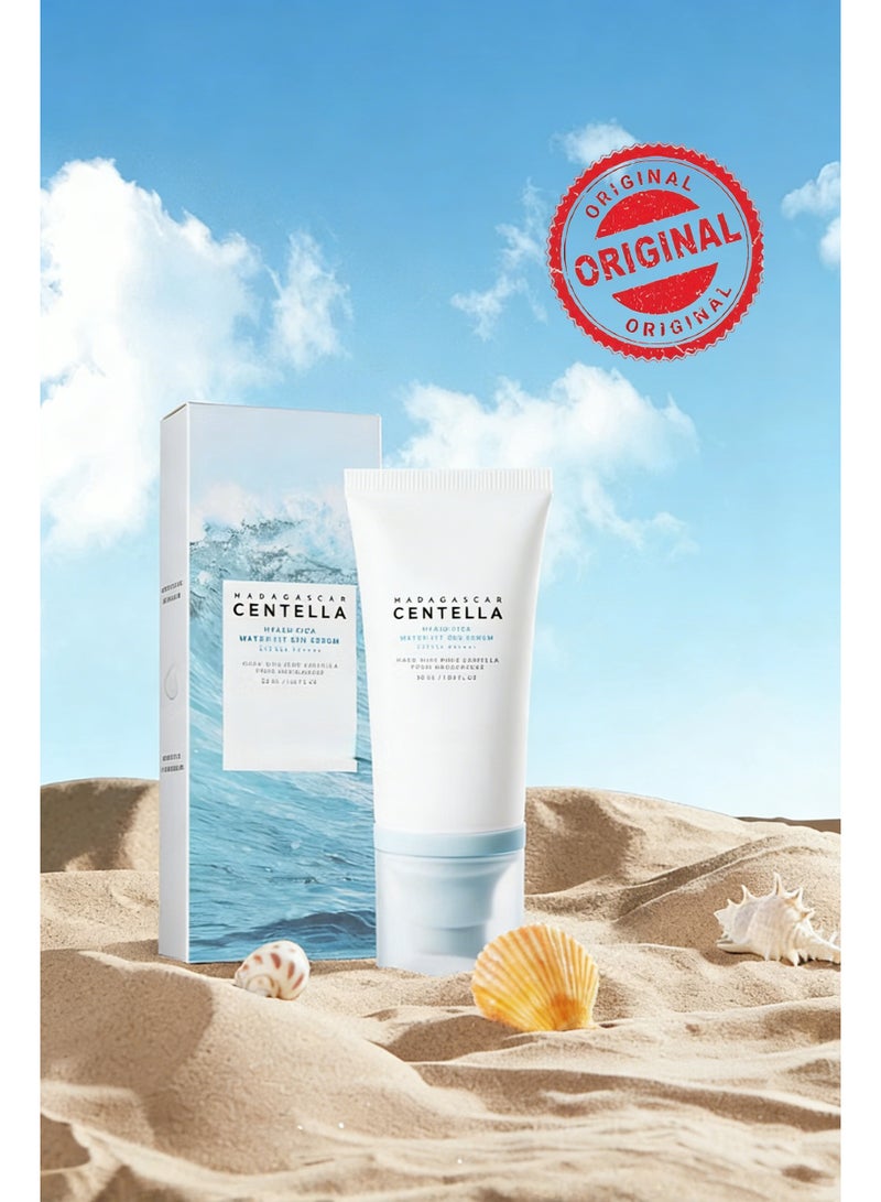 Hyalu Cica Water Fit Sun Serum SPF50+ | Madagascar Centella Extract | UV Protection