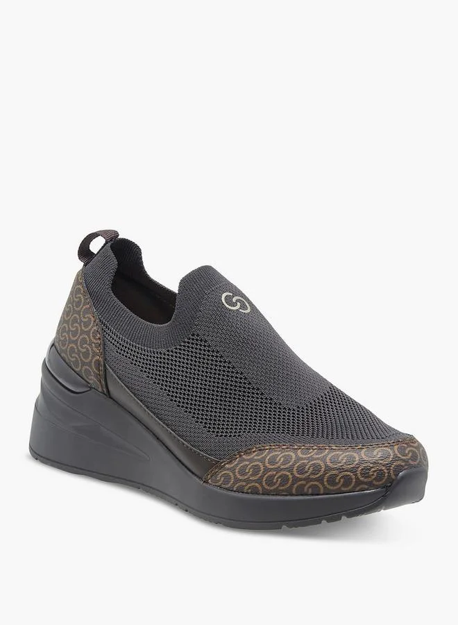 Celeste BROWN Women Monogram Print Sneakers for Women | Best Price UAE