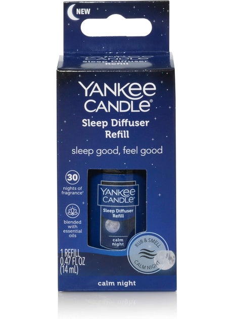 YANKEE CANDLE Yankee Candle Oil, Sleep Diffuser Refill, Blue 