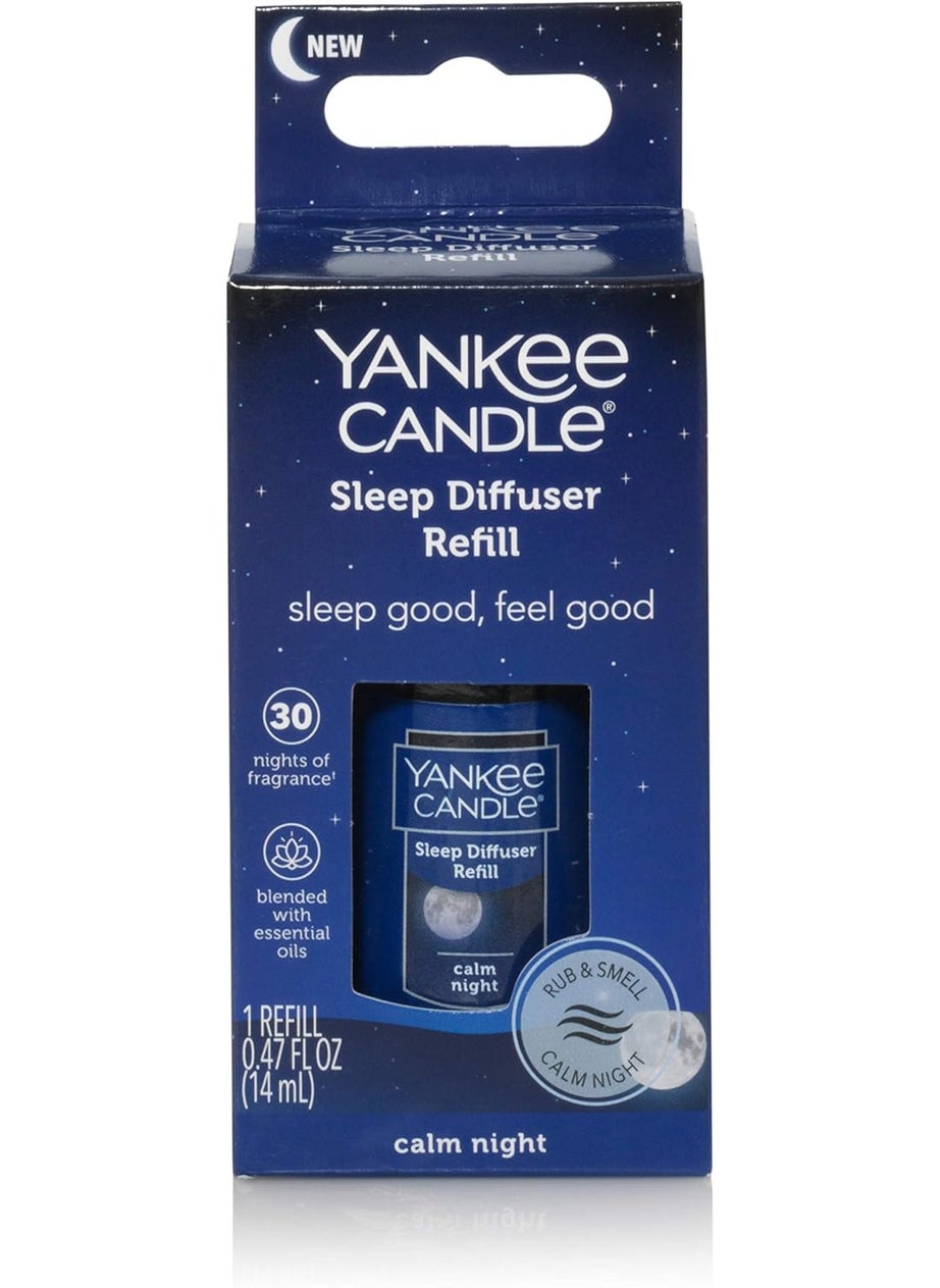 Yankee Candle Oil, Sleep Diffuser Refill, Blue