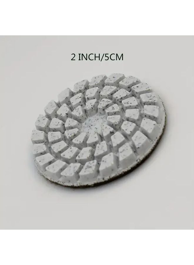 4Pcs 50mm Diamond Polishing Pads 50 400 Grit Set For Granite Marble Tile - Image 2