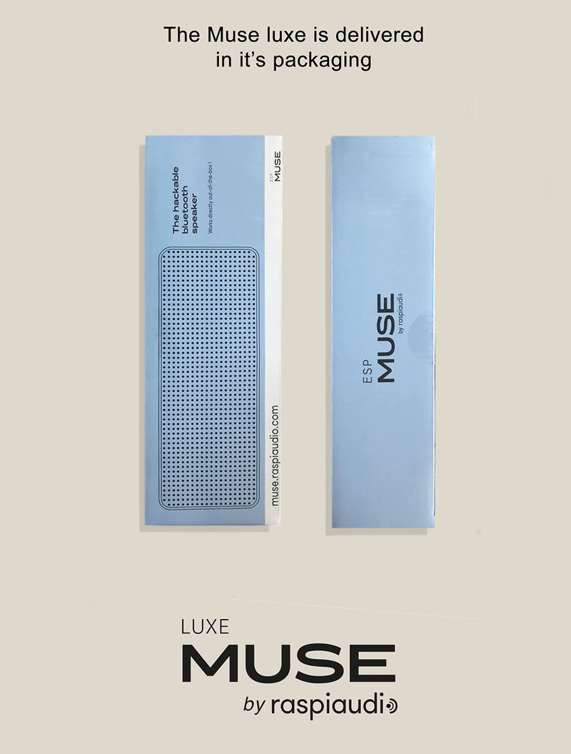RASPIAUDIO Hackable Bluetooth Speaker ESP32 10W Home Assistant ESPHome Squeezelite Squeezebox Lyrion Media Server Slim Device - Image 3