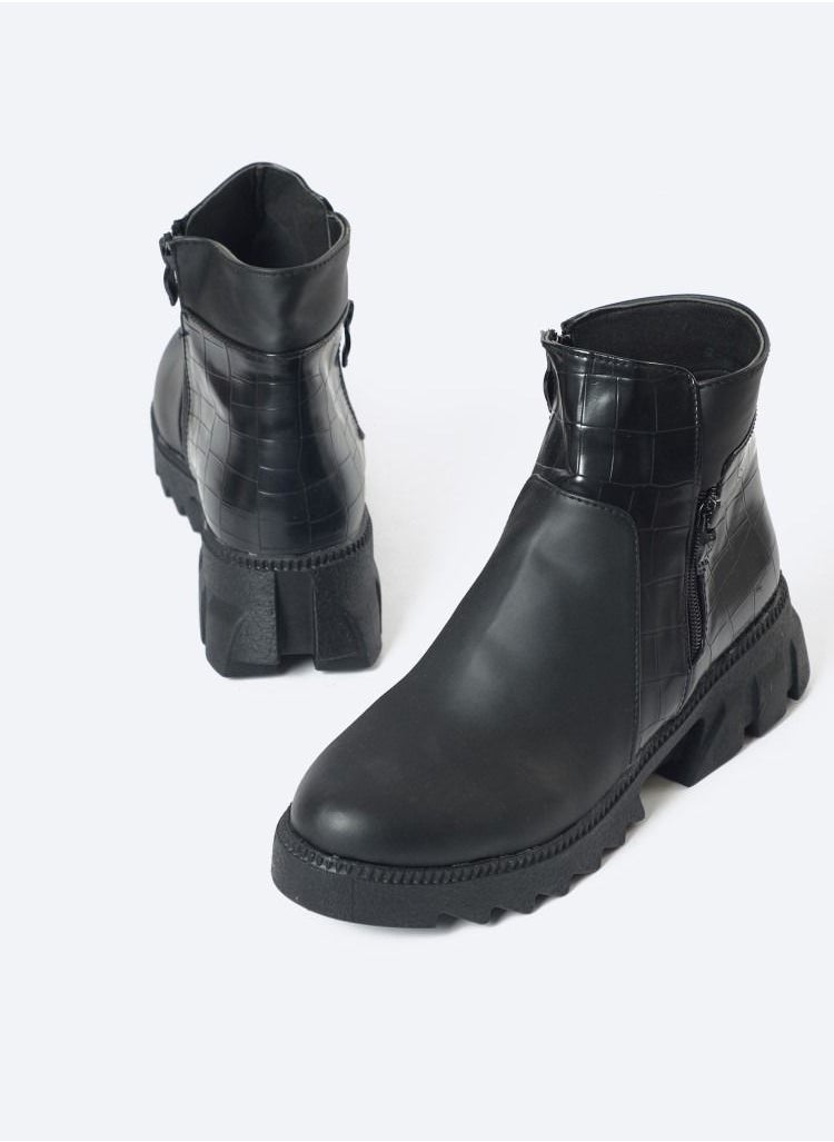 Zahwa - Mini Boot Double Zipper - Image 1