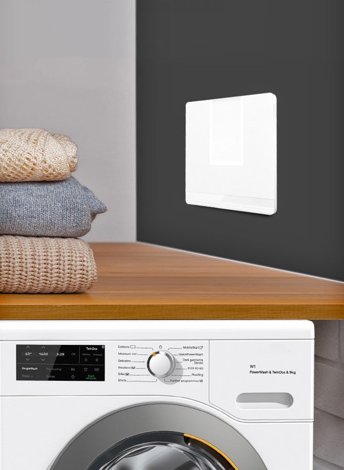 Vmax 25A High-Power Wall Outlet – Heavy-Duty Switch Socket for Appliances, Heat-Resistant Durable Design (White / Champagne Gold / Black) - Image 4