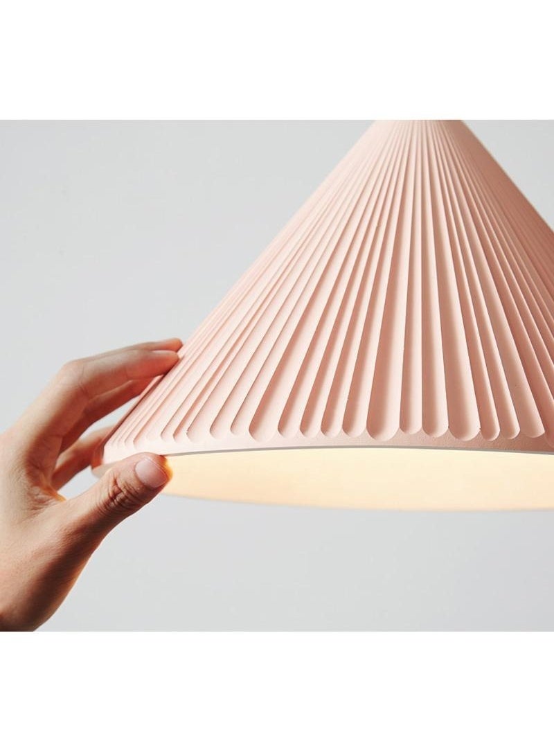 سمكو إضاءة إنارة سقف معلقة مودرن بتصميم مميز ولون زهري - 60 واط - Image 5
