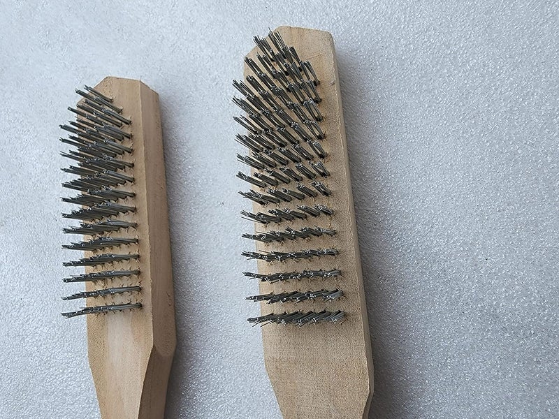 FTE Cleaning Metal Wire Brush Size 29x5x4 cm A Set of 2 Pieces - Image 1