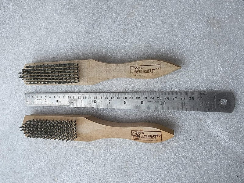 FTE Cleaning Metal Wire Brush Size 29x5x4 cm A Set of 2 Pieces - Image 2