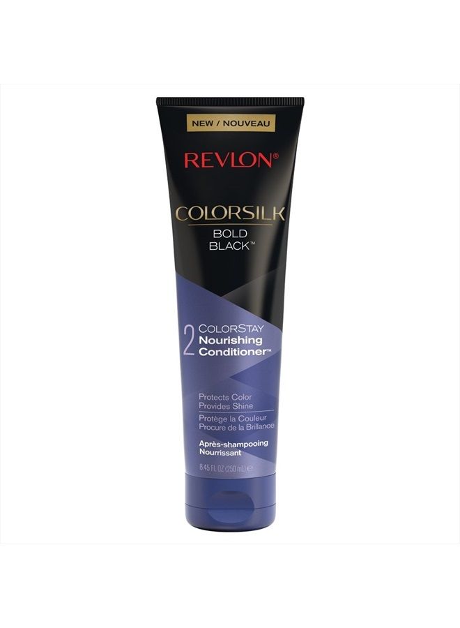 Revlon ColorSilk Care Conditioner, Black, 8.45 Fluid Ounce - Image 2