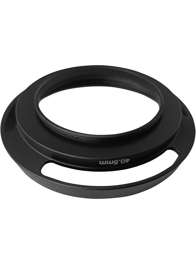HUIPUXIANG - 40.5mm Lens Hood+Lens Cap Cover for Sony E PZ 16-50mm f/3.5-5.6 OSS Lens On Sony Alpha ZV-E10 ZV-1F ZV1F A6600 A6500 A6400 A6300 A6100 A6000 A5100 A5000 - Image 1