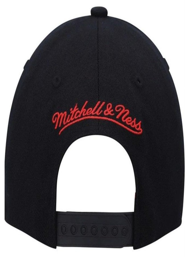 Mitchell & Ness Portland Trail Blazers Team 2 Tone Stretch Snapback Hat Cap - Team Colors - Image 5