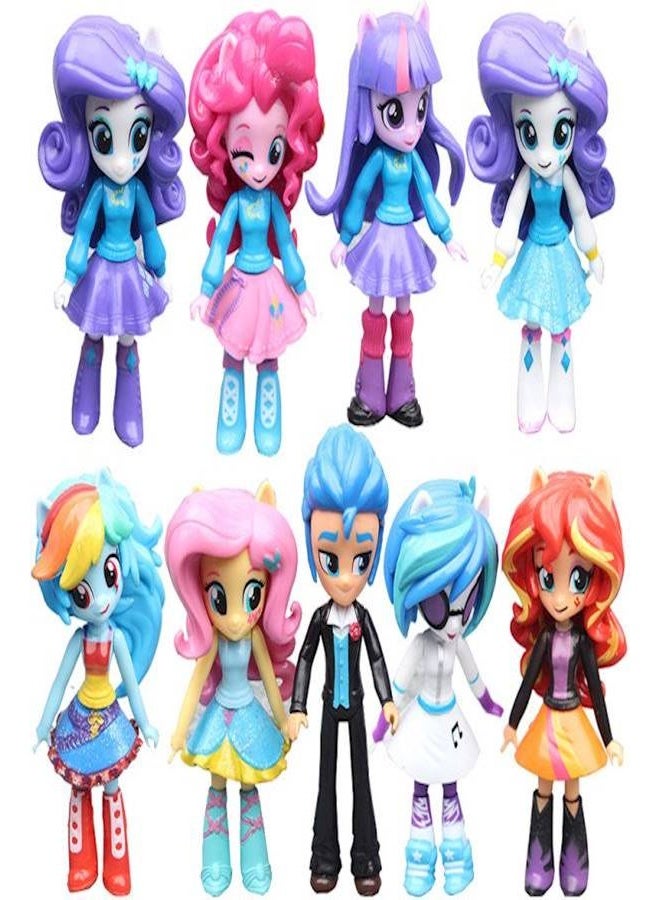 9-Piece Equestria Girls Figure Playset 12cm - Image 1