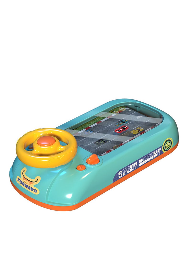 Car Racing Musical Steering Wheel Toys Toddler Simulated Driving Racing Car Game with Sound Age 3+ Year Old, Interactive Educational Learning Race Car Toy for Boys and Girls Birthday Gift  - Image 4