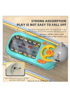 Car Racing Musical Steering Wheel Toys Toddler Simulated Driving Racing Car Game with Sound Age 3+ Year Old, Interactive Educational Learning Race Car Toy for Boys and Girls Birthday Gift  - Image 3