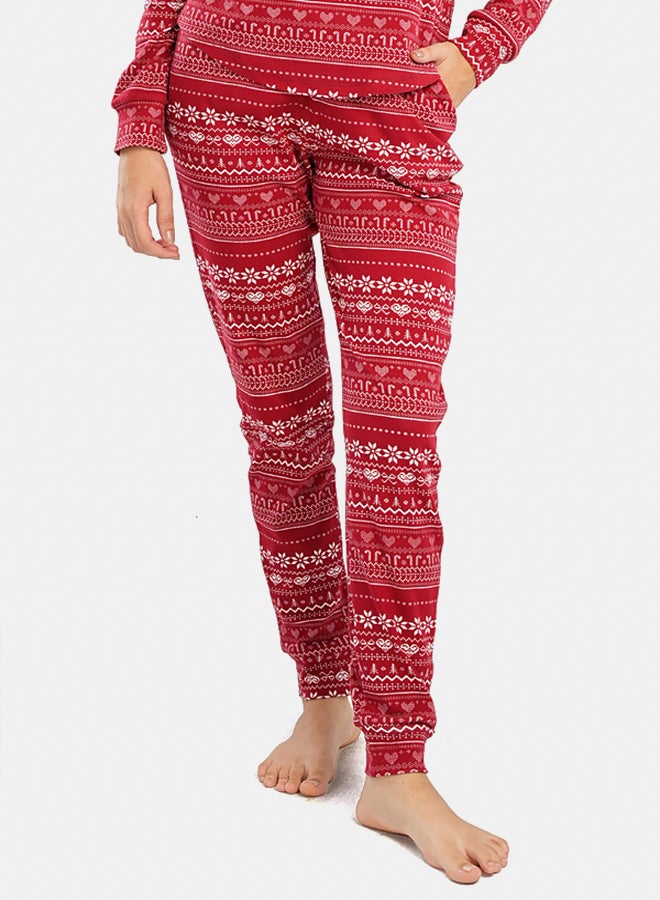 Carina Christmas-Themed Pyjama Pants - Image 1