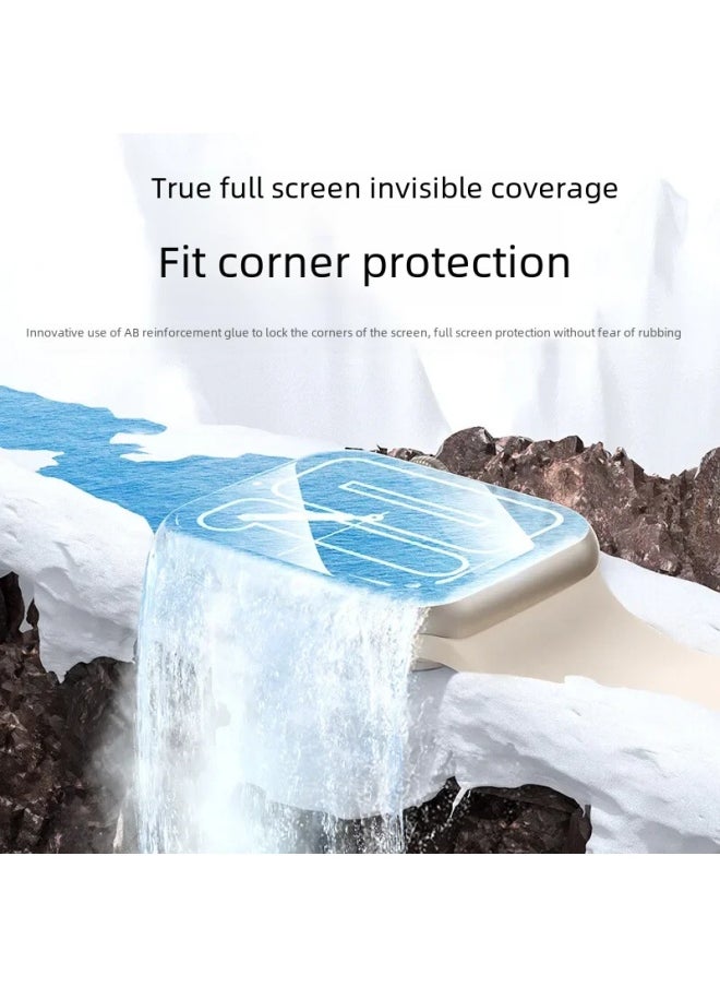 Generic Tempered Glass Screen Protector For Watch Series 6 7 Ultra S8 Watch Series 5 Se Protective Film-Color:5 Generation Tpu Watch Film ( Explosions) Universal Artifact-Dimensions:44mm  - Image 2