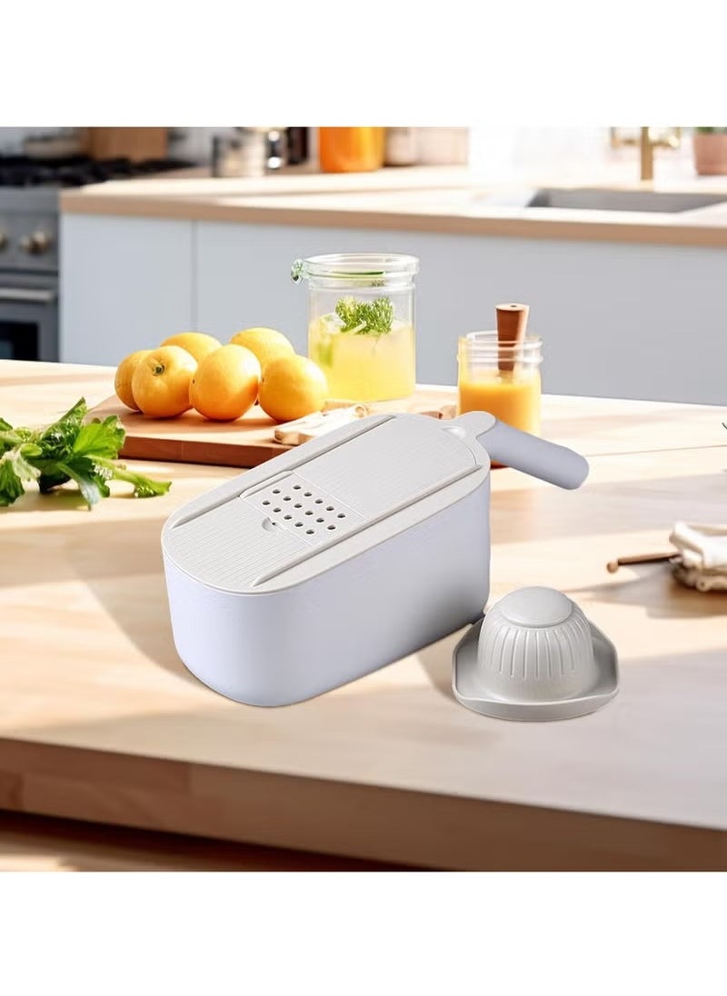 ecoco - Multifunctional Onion Slicer with Handle, Non-Slip Vegetable Cutter for Kitchen | Spiral Vegetable Slicer for Slicing, Dicing and Chopping - Image 1
