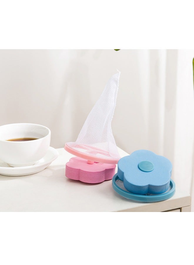 4 Pieces Pet Hair Catcher for Laundry, Lint Catcher for Laundry,Washing Machine Hair Catcher for Dogs and Cats,Reusable Household Hair Filter Washer Lint Trap Net Pouch  - Image 4