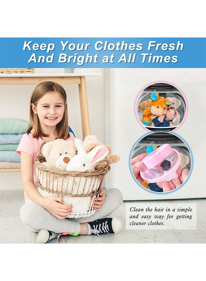 4 Pieces Pet Hair Catcher for Laundry, Lint Catcher for Laundry,Washing Machine Hair Catcher for Dogs and Cats,Reusable Household Hair Filter Washer Lint Trap Net Pouch  - Image 5