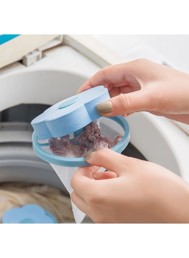 4 Pieces Pet Hair Catcher for Laundry, Lint Catcher for Laundry,Washing Machine Hair Catcher for Dogs and Cats,Reusable Household Hair Filter Washer Lint Trap Net Pouch  - Image 3