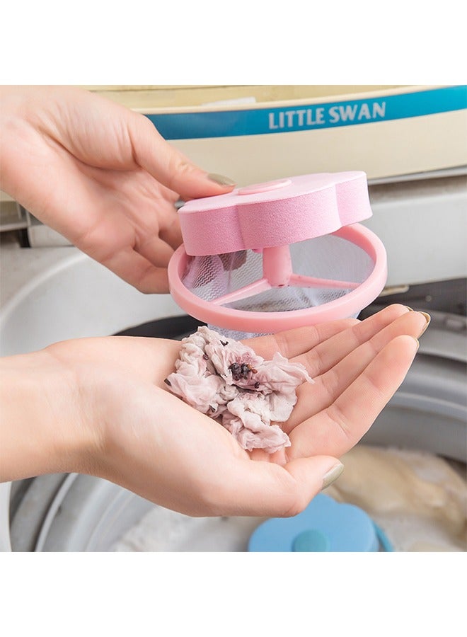 4 Pieces Pet Hair Catcher for Laundry, Lint Catcher for Laundry,Washing Machine Hair Catcher for Dogs and Cats,Reusable Household Hair Filter Washer Lint Trap Net Pouch  - Image 2