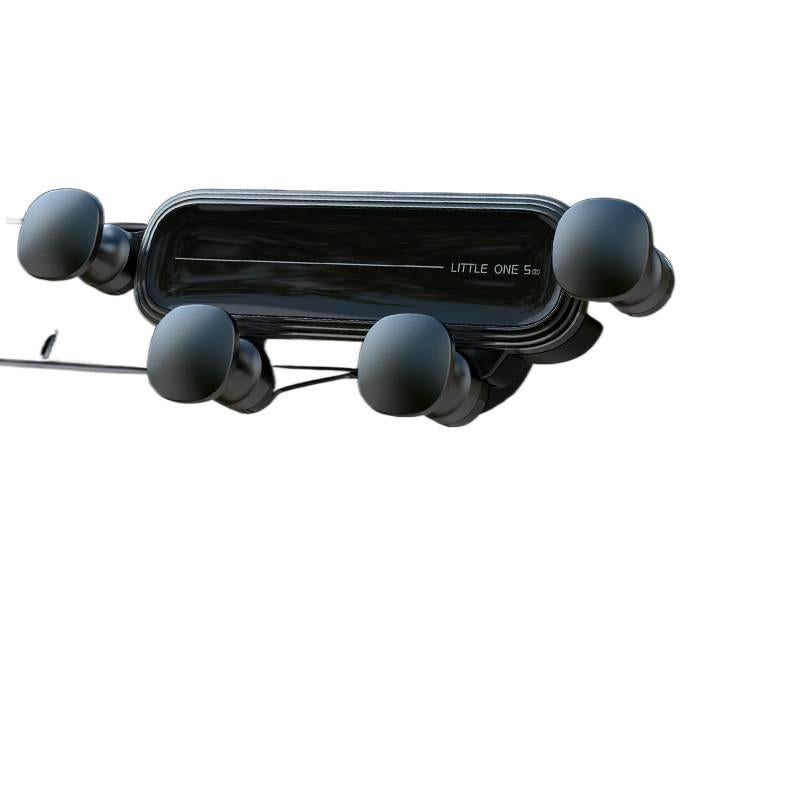 Car Phone Holder in Black with Universal Fit for Travel - Image 1