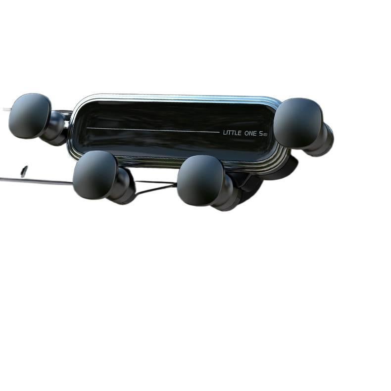 Car Phone Holder in Black with Universal Fit for Travel - Image 2