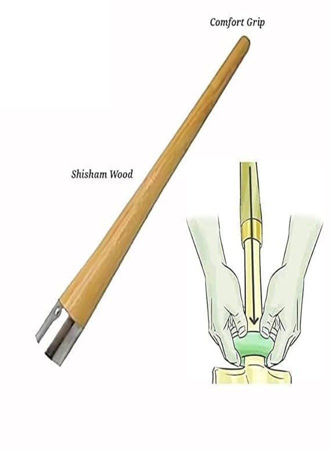 DESCTIDY مجموعة أدوات DESCTIDY: مقبض مضرب كريكيت خشبي، أداة تطبيق مخروطية، مطرقة طرق، مطرقة خشبية للمضرب - Image 3