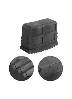 WYBOT Ladder Feet, 2Pcs/Pair Rubber Non Slip Replacement Step Ladder Feet Foot Mat Cushion Sole for 60 x 23mm Inner Size Aluminum Ladder, 6 x 4.5 x 2.2cm  - Image 1