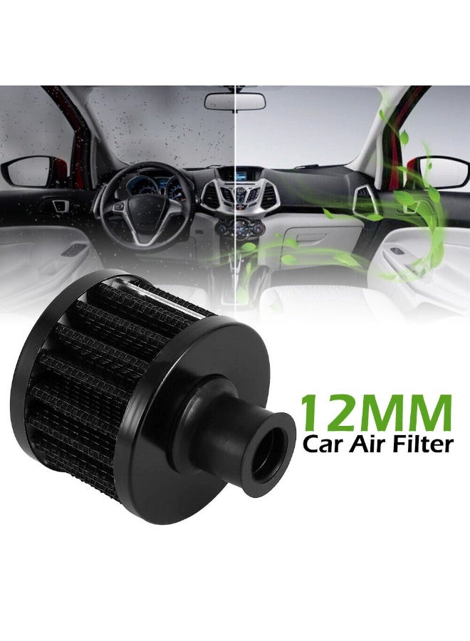 Generic 2Pcs Breather Oil Valve Cover Filter, 12mm/ 0.47" Air Intake Crankcase Vent With Double Filter for Car and Motorcycle  - Image 5