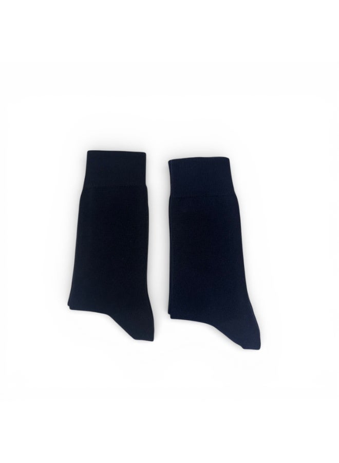 Aurleon Classic Crew Socks – 3 Pack – Flat Seam Toe - Made in Turkey - Image 2