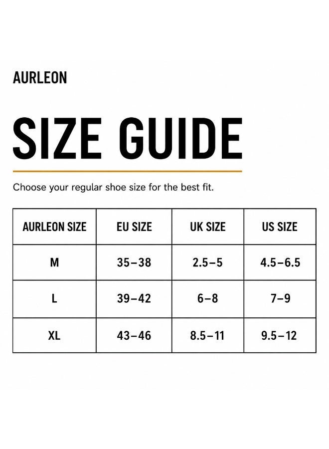 Aurleon 83% Cotton Crew Socks – 3 Pack – Flat Toe Seam - Image 4