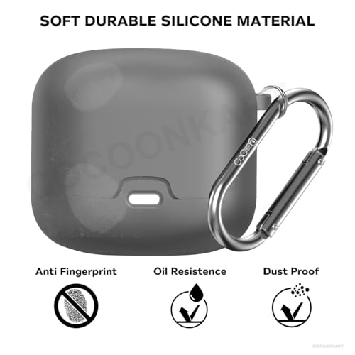 Cocoonkart Silicone Case Cover for GoBoult x Mustang Dash/Mustang Derby/GoBoultt Z40 / Z40 Pro-Grey - Image 5
