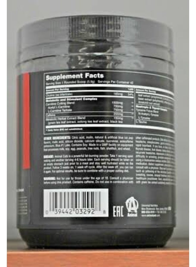 Animal, Advanced Cuts Powder, Blue Ice Pop 235.2 g - Image 4