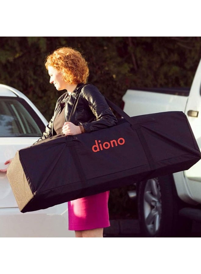 Diono Buggy Bag, Durable Lightweight Stroller Carry-Bag Black - Image 2