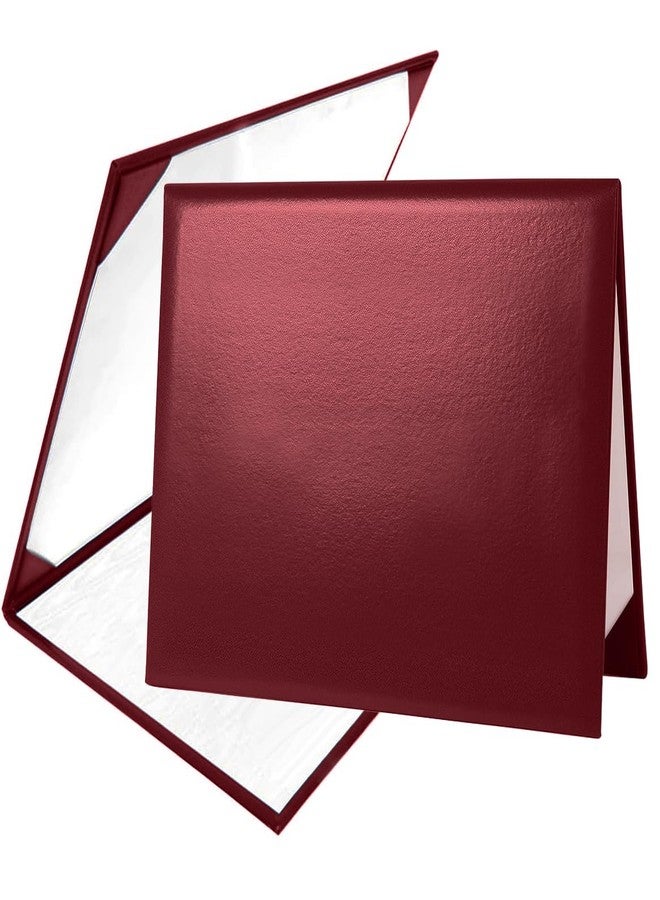 Misscom Diploma Cover 8.5” x11” Diploma Holder of Graduation Leatherette Padded Certificate（Tent Style - Image 1