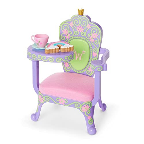 American Girl WellieWishers 14.5-inch Doll Ready to Be Royal Desk Playset with an Armrest that Swivels, For Ages 4+ - Image 1