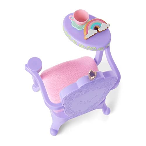 American Girl WellieWishers 14.5-inch Doll Ready to Be Royal Desk Playset with an Armrest that Swivels, For Ages 4+ - Image 4